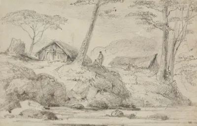 Huts At The Mangaroa Bridge