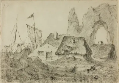 Huts Etretat