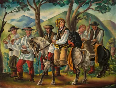Hutsuls On Their Way