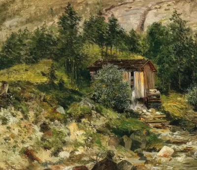 Hutte Am Pass Luegg