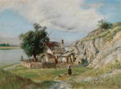 Hutte An Der Donau Bei Hainburg