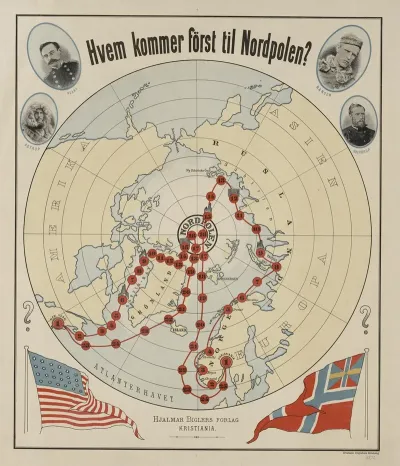 Hvem Kommer Forst Til Nordpolen