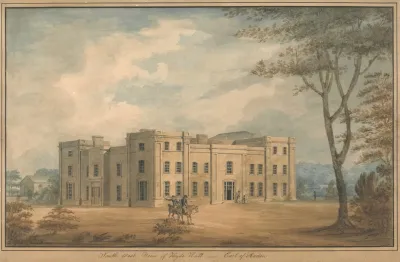 Hyde Hall Hertfordshire Perspective View