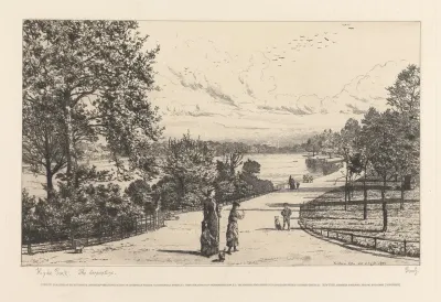 Hyde Park The Serpentine
