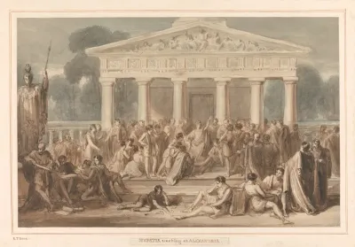 Hypatia Teaching At Alexandria
