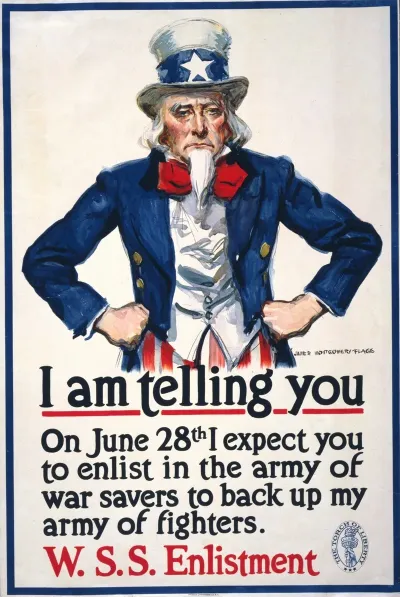 I Am Telling You On June 28th I Expect You To Enlist In The Army Of War Savers To Back Up My Army Of Fighters