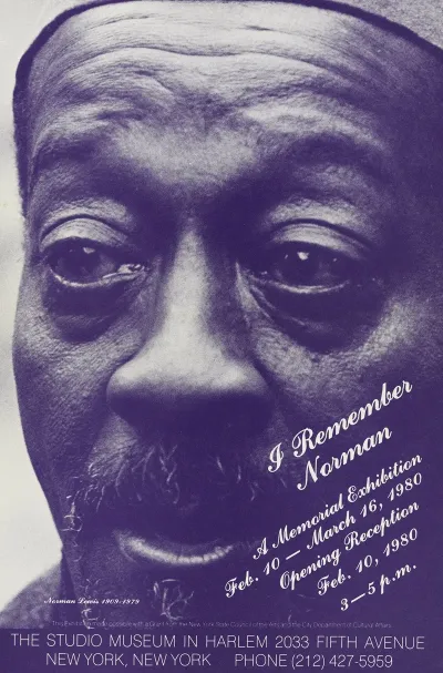 I Remember Norman Memorial Exhibition In Honor Of Norman Lewis At The Studio Museum Of Harlem