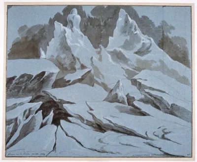 Ice Floes On The River Meuse During The Winter Of 1809