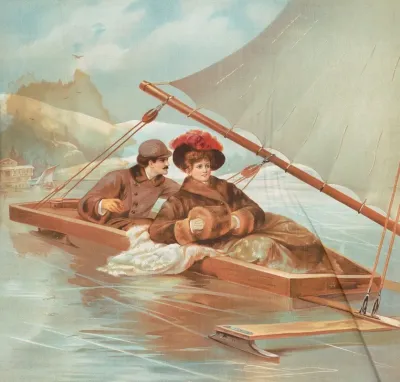 Ice Yachting