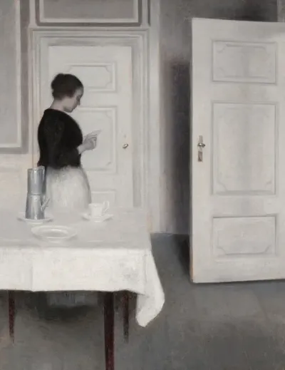 Ida Reading A Letter