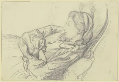 Ida Scholderer Sleeping