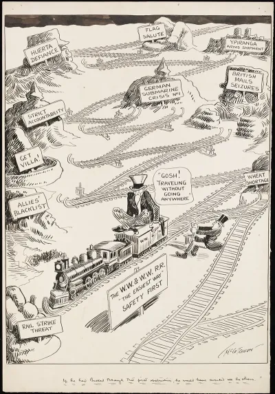 If He Had Backed Through That First Obstruction He Would Have Avoided All The Others