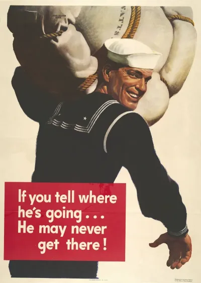 If You Tell Where Hes Going He May Never Get There