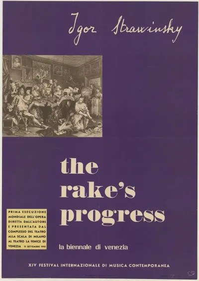 Igor Strawinsky The Rakes Progress