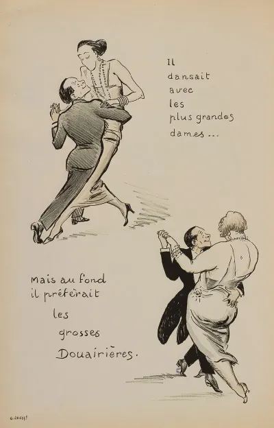 Il Dansait Avec Les Plus Grandes Dames