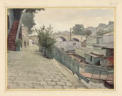 Ile St Louis Demoli Vers 1840