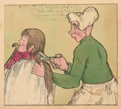 Ill Only Take About A Dozen More Hairs And Then Your Honour Will Have The True London Cut