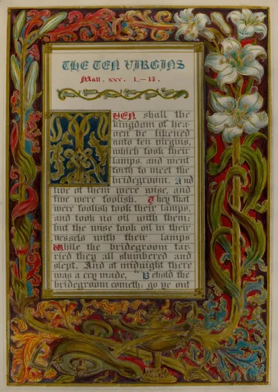 Illuminated Parable The Ten Virgins