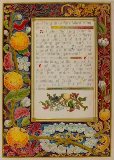 Illuminated Parable The Wedding