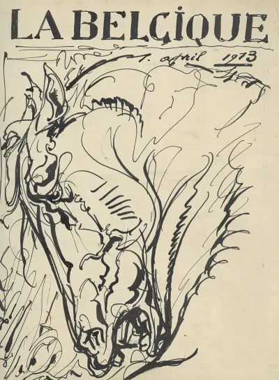 Illustratie Bij La Belgique April 1913