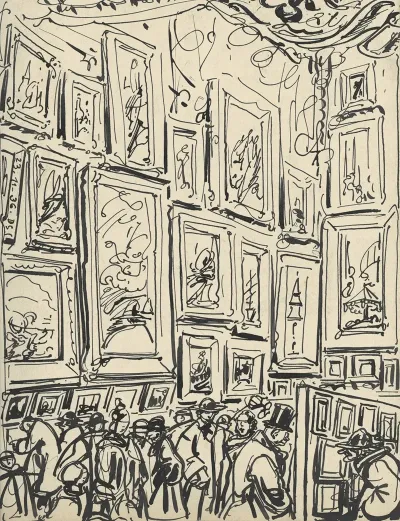 Illustratie Bij La Voix De Malines March 1913