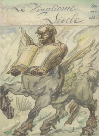 Illustratie Bij Le Vingtieme Siecle Oct 1936