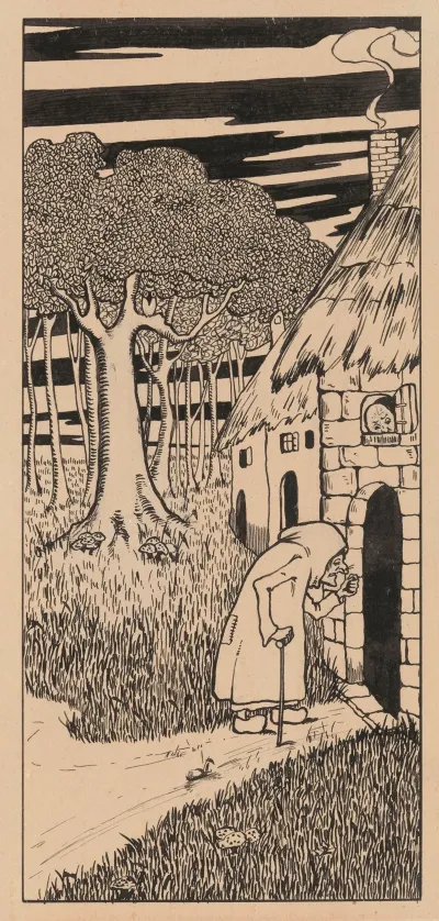 Illustration For Adjendodderken En Anneken Tooverheks 2