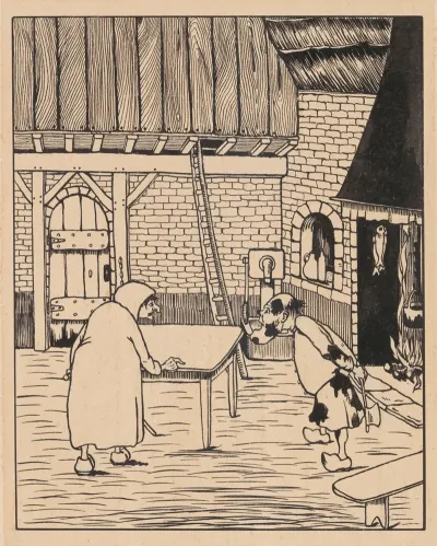Illustration For Adjendodderken En Anneken Tooverheks