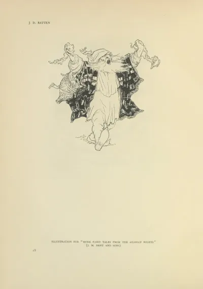 Illustration For More Fairy Tales From The Arabian Nights