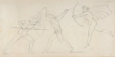 Illustration For Seven Chiefs Against Thebes