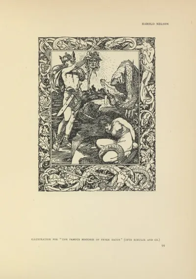 Illustration For The Famous Historie Of Fryer Bacon 2