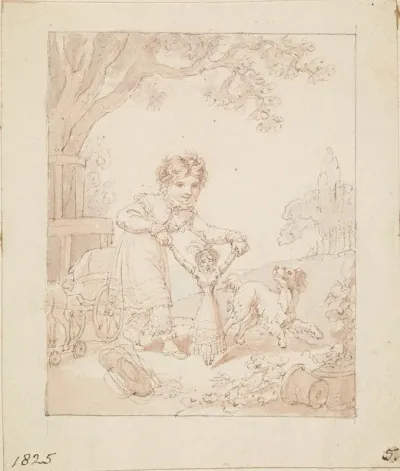 Illustration For The New Doll Untitled
