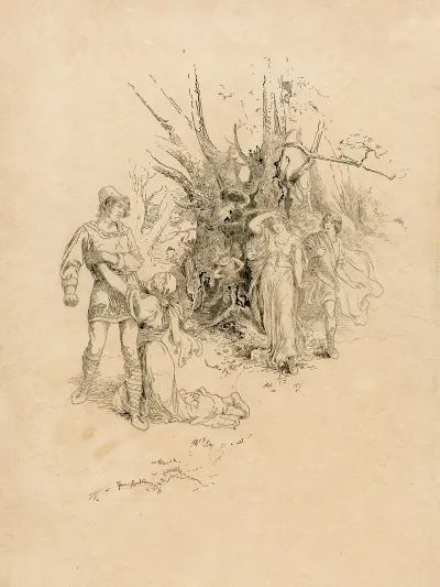 Illustration From A Midsummer Nights Dream 5