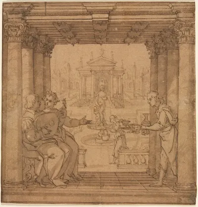 Illustration From Torquato Tassos Gerusalemme Liberata