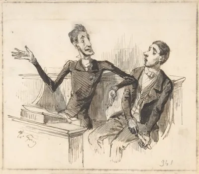 Illustration In Jerome Paturot By Louis Reybaud Paris 1846 3