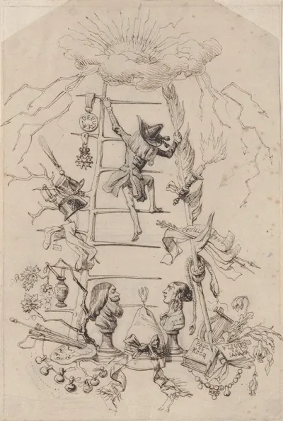 Illustration In Jerome Paturot By Louis Reybaud Paris 1846 4