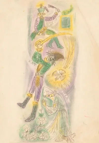 Illustration Of The Legend Of Saint Dorothea Ii