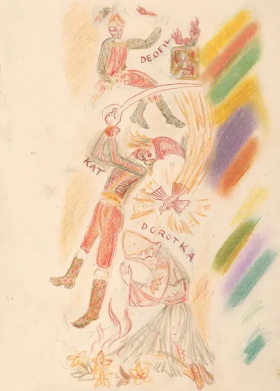 Illustration Of The Legend Of Saint Dorothea Iii