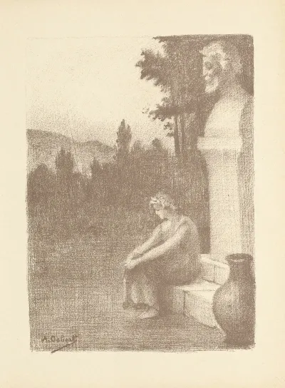 Illustration Pour La Jarre Couronnee De Marcel Schwob
