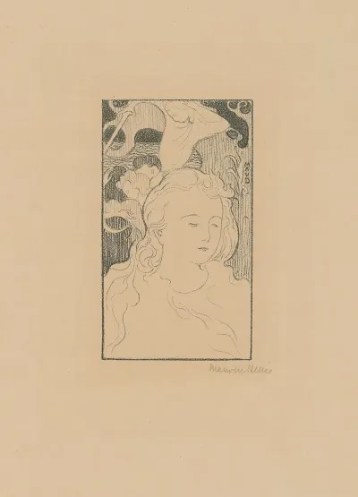 Illustration Pour Le Programme De Pelleas Et Melisandre De Maurice Maeterlinck