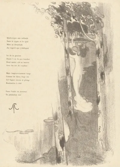 Illustration Pour Le Sonnet Petit Air De Stephane Mallarme