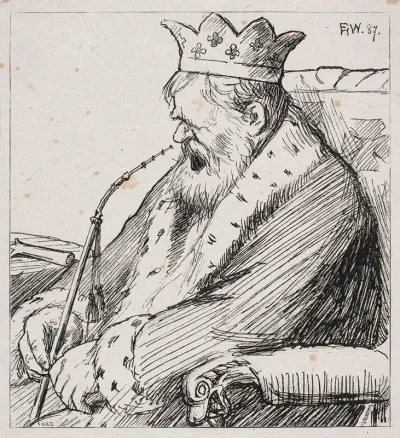 Illustration Til De Tre Kongsdotre I Berget Det Bla