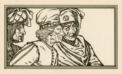 Illustration To Act 3 Scene 3 Of The Tempest