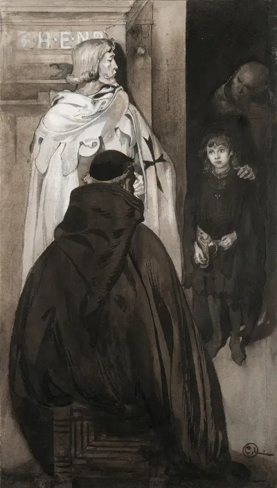 Illustration To Singoallathe Wind Is My Lover By Viktor Rydberg 5