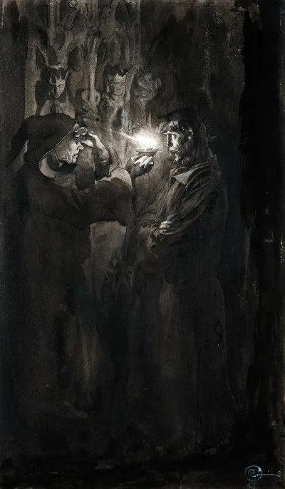Illustration To Singoallathe Wind Is My Lover By Viktor Rydberg 8