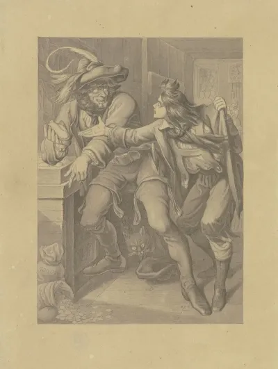 Illustration Zu Hauffs Marchen Das Kalte Herz