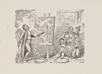 Illustrations For The Universal Songster Pl 06