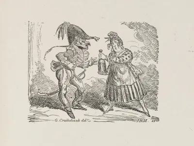 Illustrations For The Universal Songster Pl 10