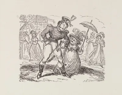 Illustrations For The Universal Songster Pl 16