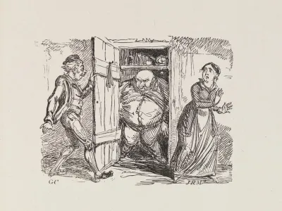 Illustrations For The Universal Songster Pl 17